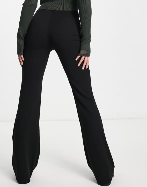 Stradivarius - Pantalon évasé - Noir , 2 de 4