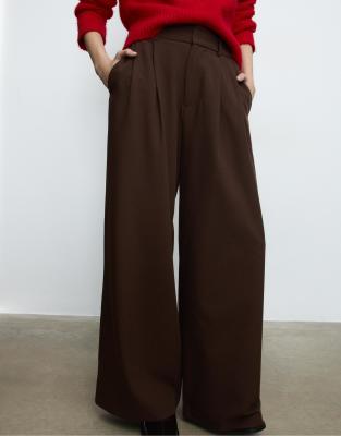 Pantalon réglable ultra-ample - Marron-Brown 32
