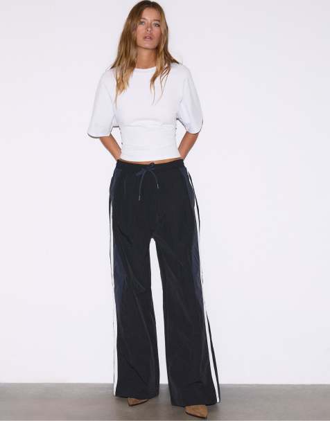 Stradivarius - Pantalon technique - Bleu marine - view 1