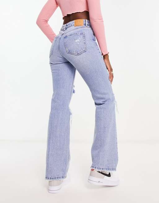 Pantaloni discount zampa stradivarius