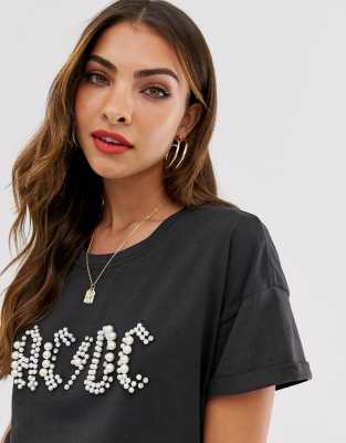 acdc t shirt femme