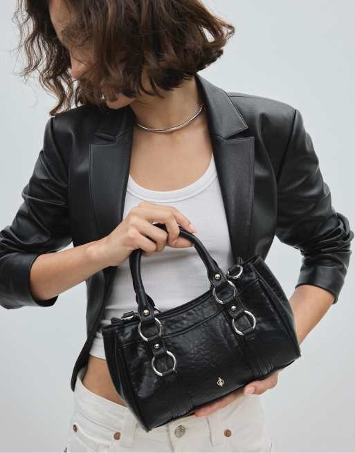 Stradivarius petit sac bowling noir, 2 de 4