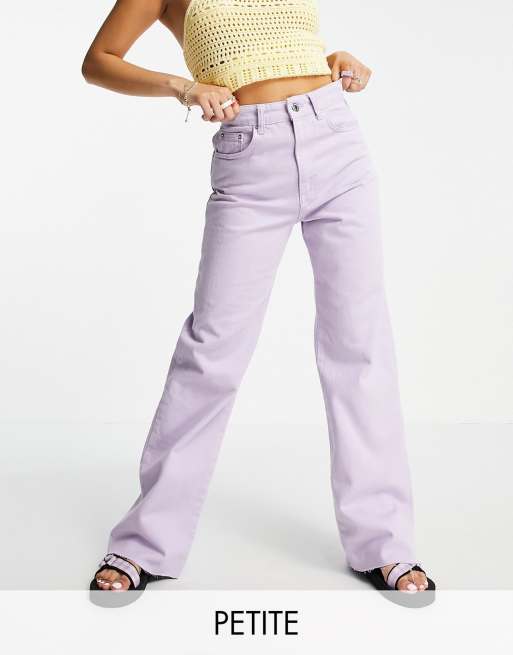 stradivarius stepped waist dad jean