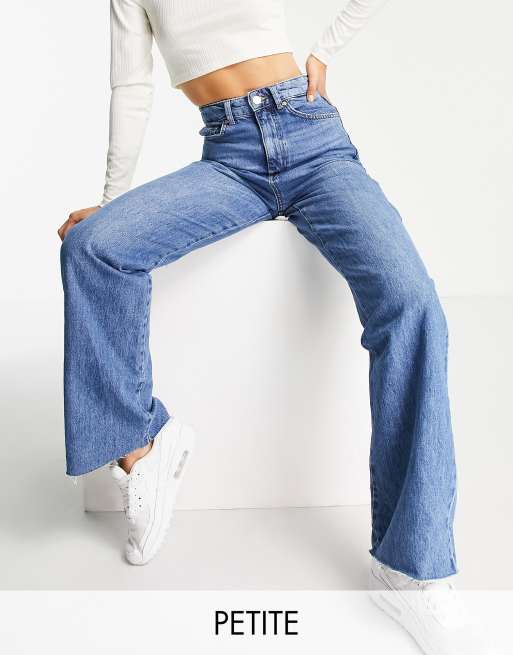 stradivarius 90s dad jean in vintage blue