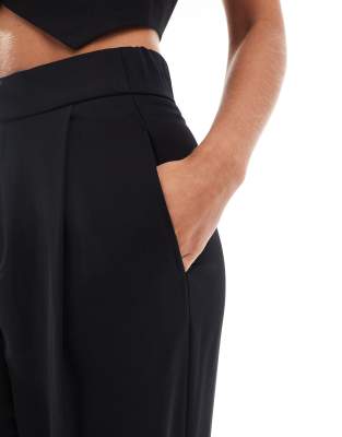 Stradivarius Petite Cropped Tailored Pants