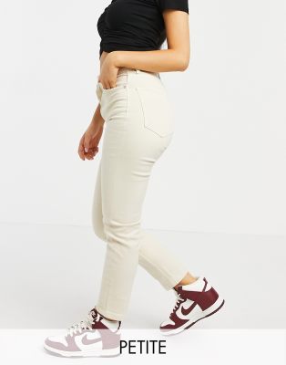 asos stradivarius mom jeans petite