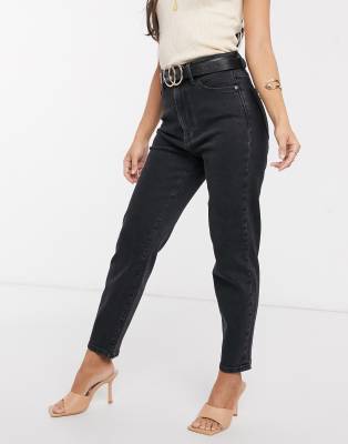 asos stradivarius slim mom jeans