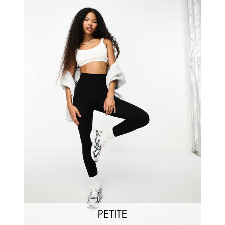 Petite 2025 ribbed leggings