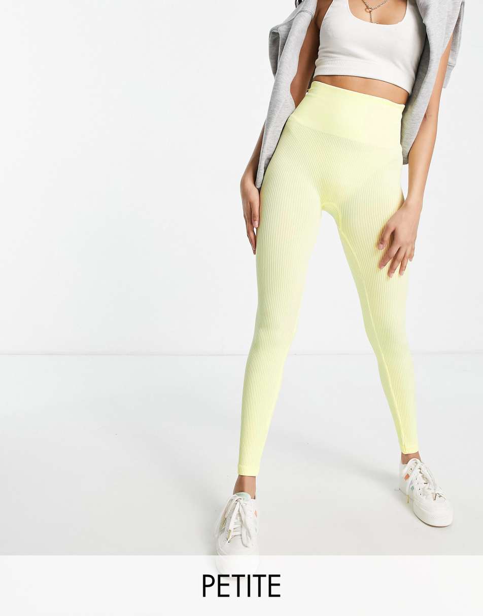 Petite Seamless Rib Leggings