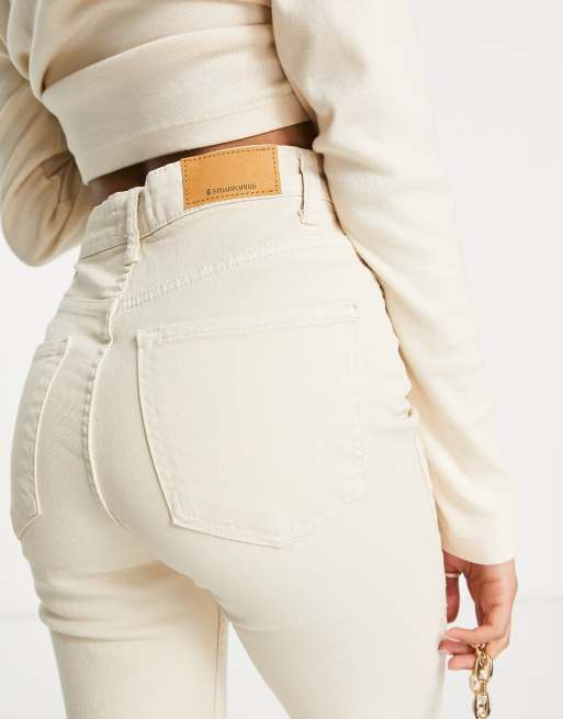 Stradivarius on sale jeans beige