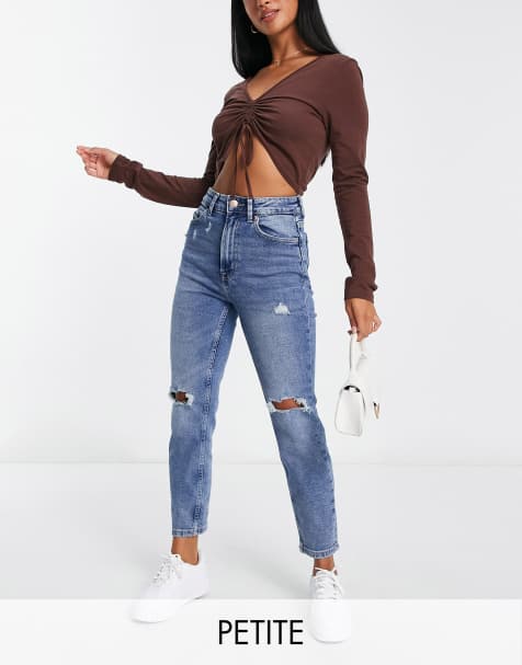 Cheap cut hot sale up jeans