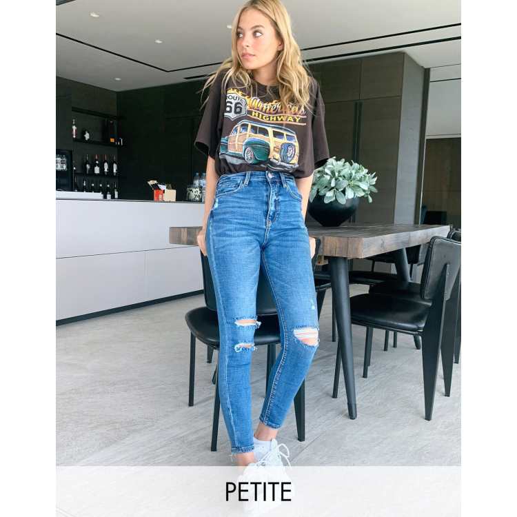 Best high waisted hot sale jeans for petites