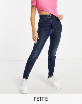 JDY Tulga High Waisted Skinny Jeggings in Black