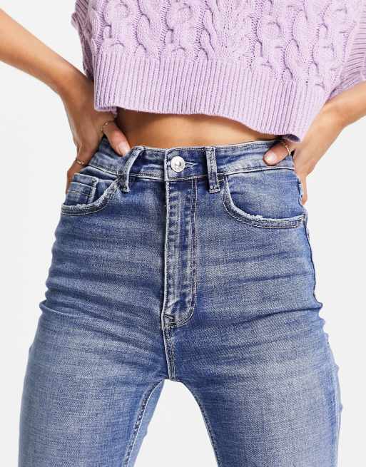 Extra high deals waisted jeans