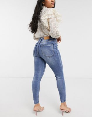 petite super high waisted jeans