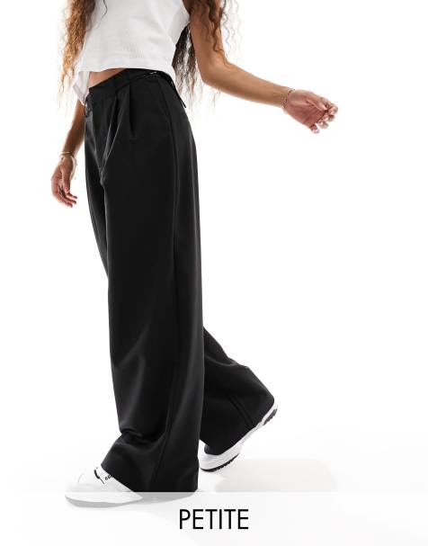 Mermaid Bell Bottom Trousers Elastic Waist Solid Leggings Pleated