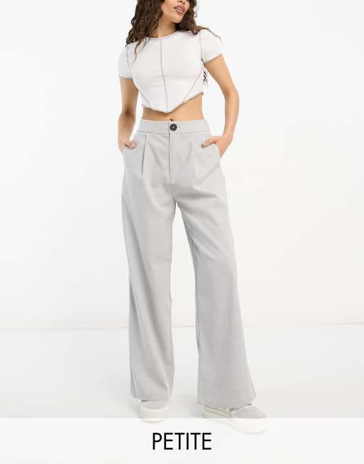 Wide leg shop petite trousers