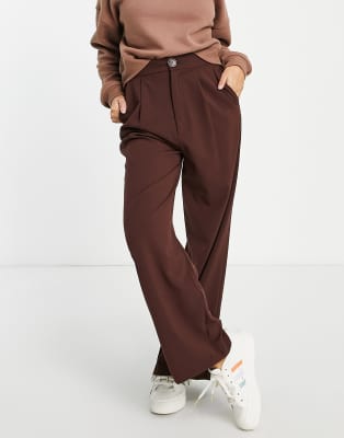 brown trousers