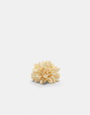 Pince  cheveux avec grosses fleurs en tissu - Stradivarius - Modalova