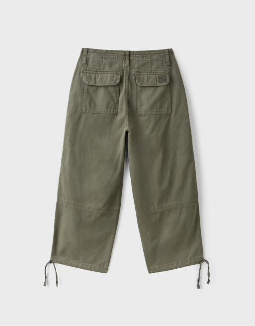 Stradivarius pirat cargobyxor i khaki, 7 av 7