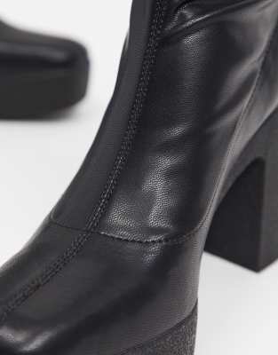 stradivarius platform sneakers