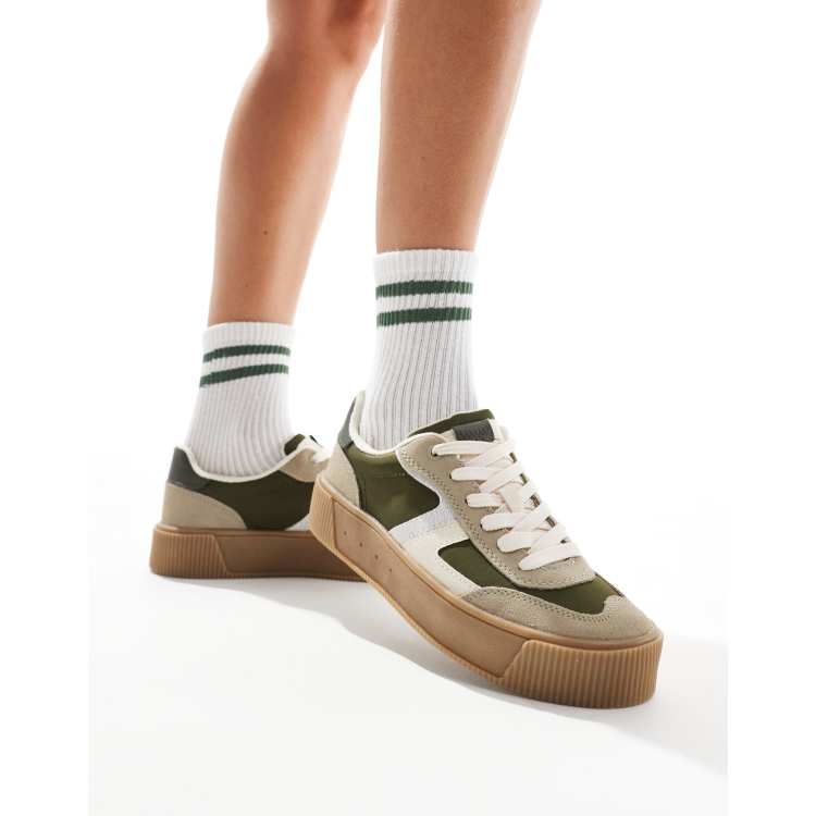 Stradivarius platform trainers online