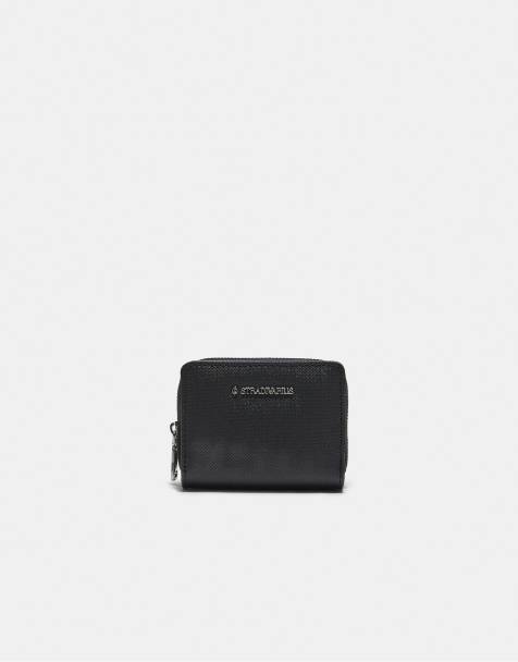 Stradivarius pochette rectangulaire scintillante noire - view 1