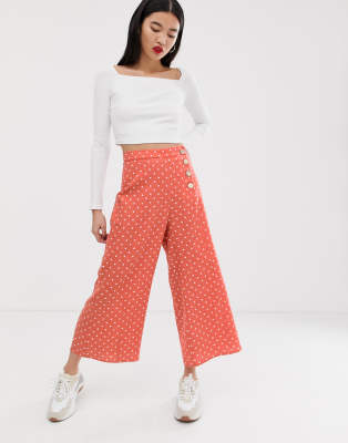 stradivarius culottes