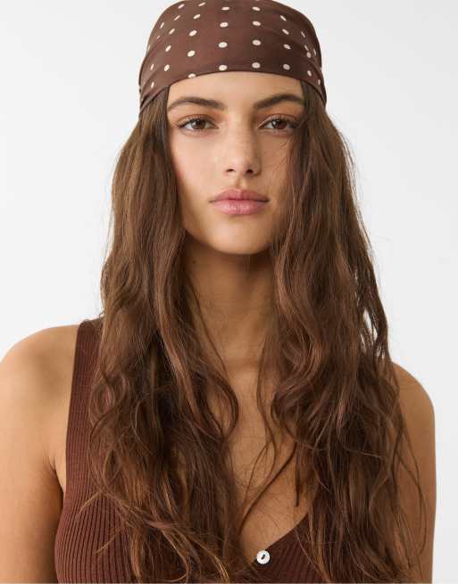 Near Me Brown Silky Satin Headband U2013 Headchie Hair By Lana