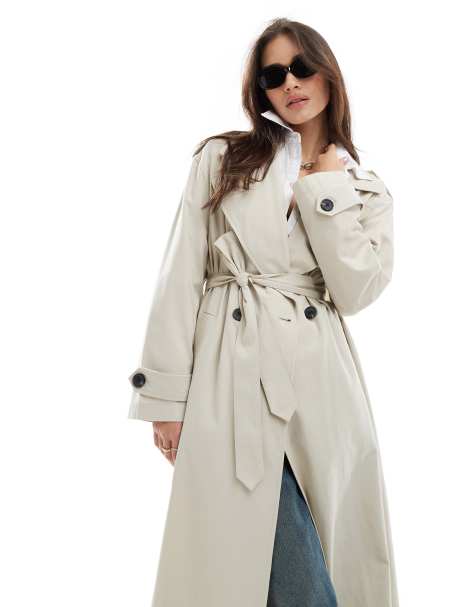 Stradivarius - Premium - Beige trenchcoat - view 1