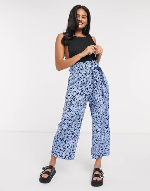 iconic luxe Women's Elastic Waist Jersey Culottes Pants : :  Clothing, Shoes & Accessories