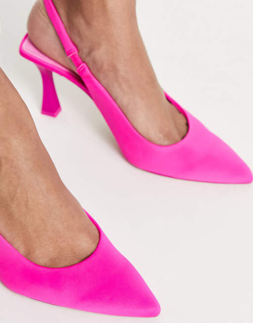 Grijze pumps met discount bandje