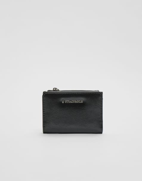 Stradivarius purse with zip in black - view 1