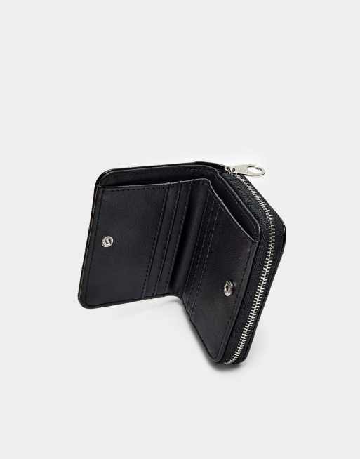 Stradivarius rectangular purse in black, 2 of 3