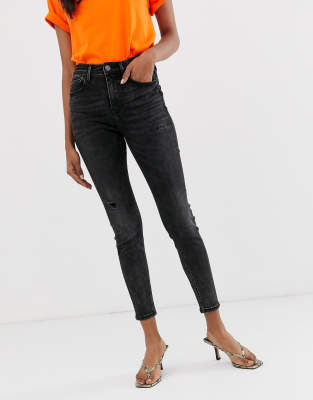 high waist jeans stradivarius