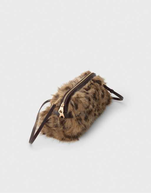 Stradivarius Retro-Umhängetasche in Karamell, 4 von 4