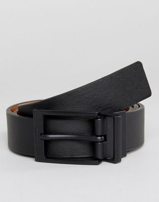 Stradivarius Reversible Buckle Belt In Black | ASOS