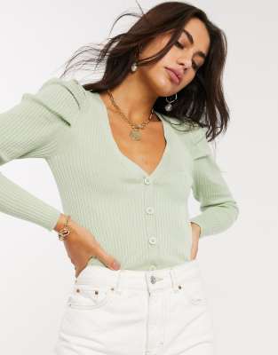 asos ribbed cardigan