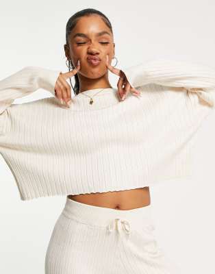 stradivarius knitted top