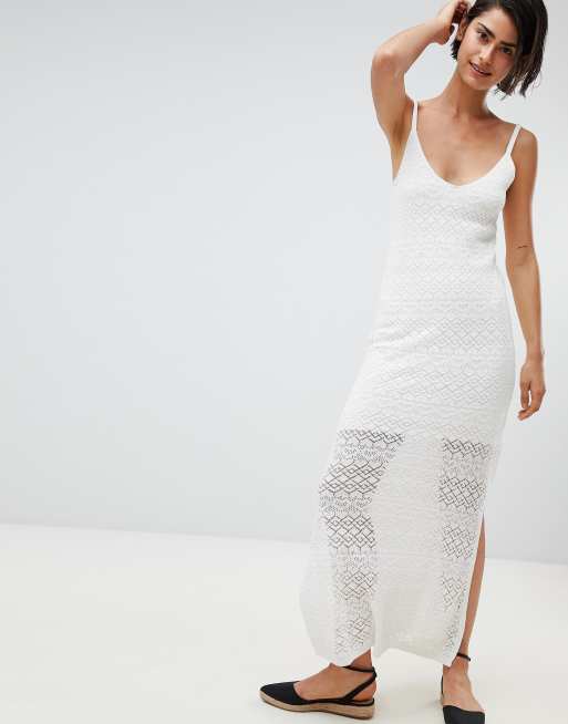 Stradivarius - Robe unie en maille