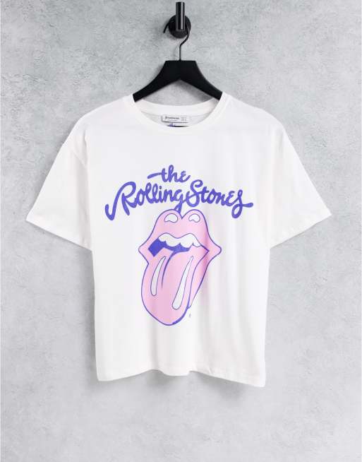 Rolling stones 2024 t shirt white