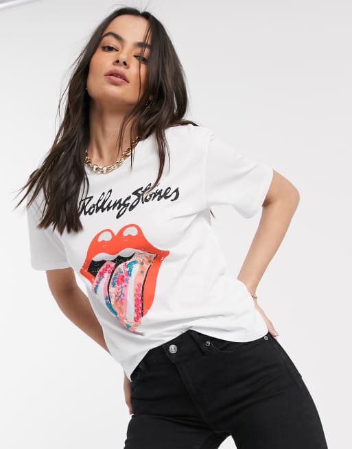 Rolling stones shop t shirt asos