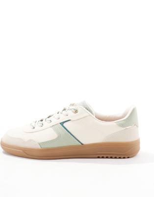 Stradivarius Rubber Sole Sneakers In Green