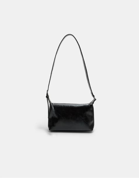Stradivarius - Sac bandoulière avec boucle - Noir - view 1