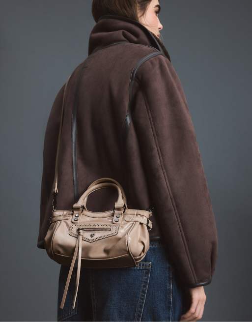 Stradivarius sac bandoulière City en pierre, 3 de 4