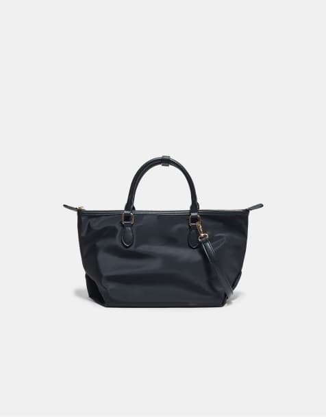 Stradivarius sac bandoulière zippé noir - view 1