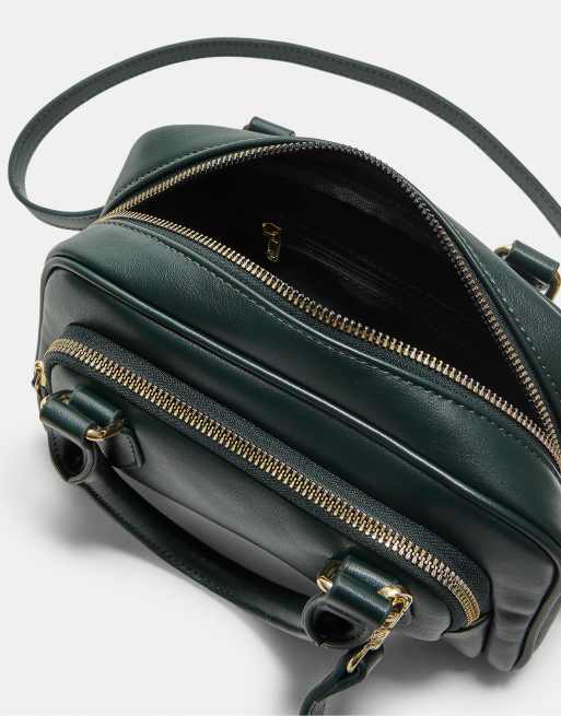 Stradivarius - Sac bowling à fermeture éclair - Kaki, 2 de 3