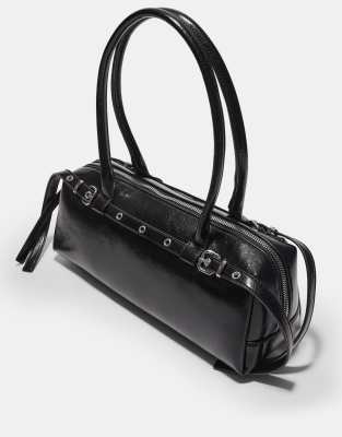 Stradivarius - Sac ceinture - Noir