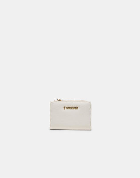 Stradivarius - Saffiano - Hvid kortholder-pung - view 1