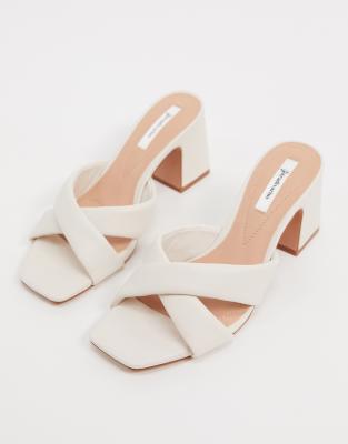 talon blanc stradivarius